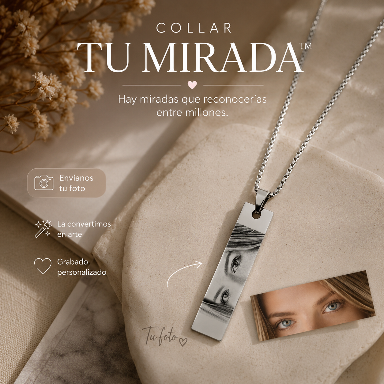 Collar Tu Mirada™ – Lleva su mirada siempre contigo