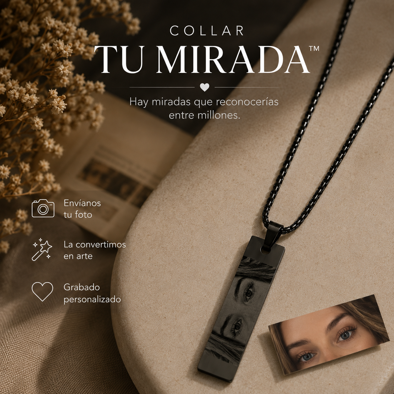 Collar Tu Mirada™ – Lleva su mirada siempre contigo