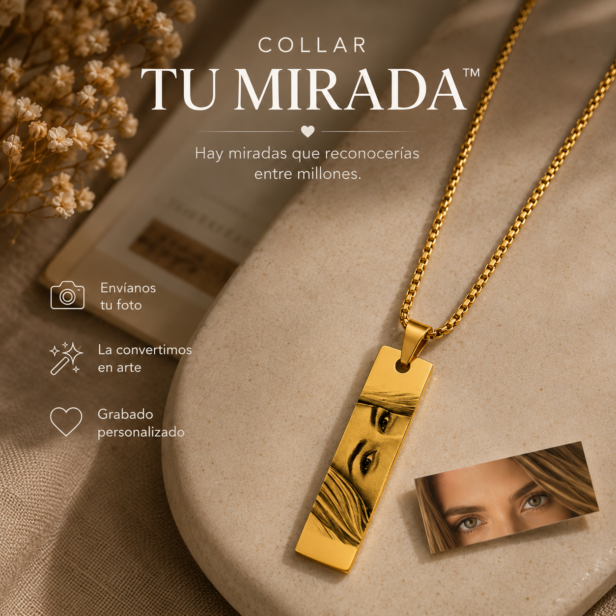 Collar Tu Mirada™ – Lleva su mirada siempre contigo
