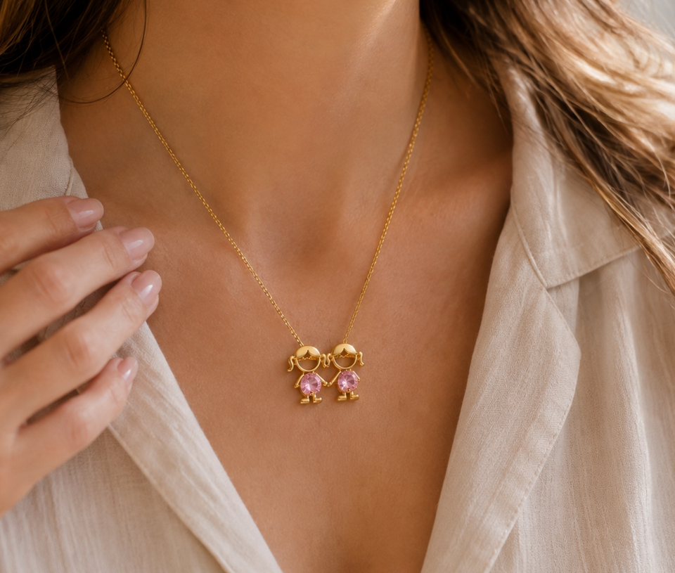 Collar Mis Amores™ - Lleva a tus hijos siempre contigo