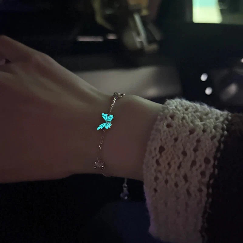 Set Mariposa Luminosa Amoré™ — Collar + Pulsera